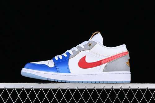 【320】[FN8901-164]-[AIR JORDAN 1 LOW PHILIPPINES WHITE/BLUE/GREY/GOLD/RED]-[MAN:40-46]