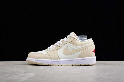 【300】[FB7168-121]-[AIR JORDAN 1 LOW GCEL WHITE/BLACK/YELLOW]-[WOMAN:36-39]-[MAN:40-46]