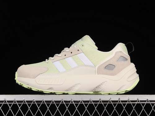 【320】[GY5271]-[ZX 22 BOOST SHOES SAND/CLOUD WHITE/YELLOW TINT]-[WOMAN:36-39]-[MAN:40-45]