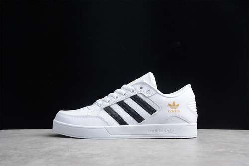 【250】[FX0520]-[HARDCOURT LOW SHOES CLOUD WHITE/CORE BLACK/GOLD]-[WOMAN:36-39]-[MAN:40-45]