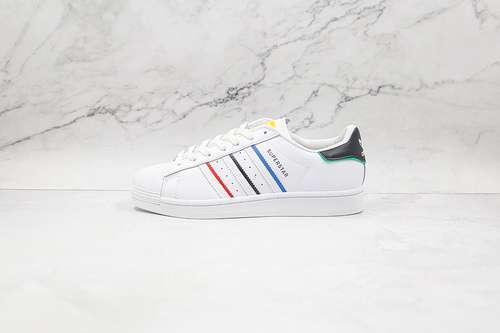【260】[FY2325]-[SUPERSTAR OLYMPICS FOOTWEAR WHITE/FOOTWEAR WHITE/CORE BLACK]-[UNSIEX:35-44]