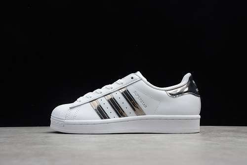 【260】[FX4272]-[SUPERSTAR SHOES WHITE/MIRROR SILVER]-[WOMAN:35.5-39]