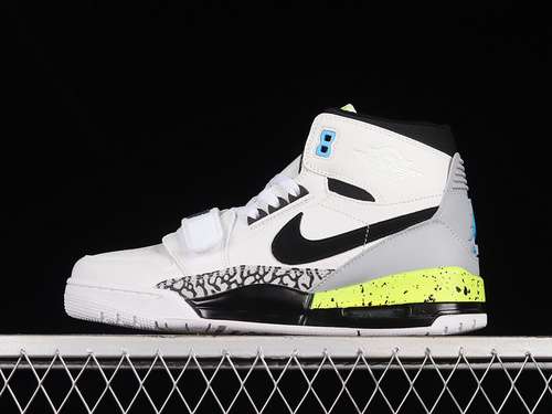 【380】[AQ4160-107]-[JUST DON X JORDAN LEGACY 312 BILLY HOYLE WHITE/BLACK-VOLT-VIVID BLUE-WOLF GREY]