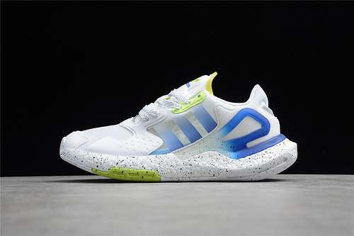【320】[GW4912]-[DAY JOGGER SHOES CLOUD WHITE/POLAR BLUE/SKY TINT/ACID MINT]-[WOMAN:36-39]-[MAN:40-45]