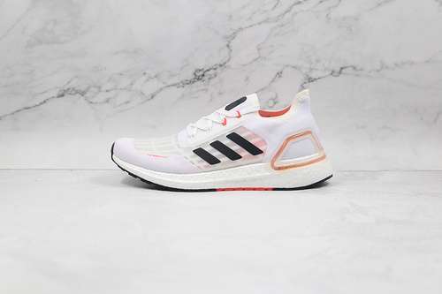 【280】[FY2001]-[ZX 2K BOOST SHOES CLOUD WHITE/CORE BLACK/ORANGE]-[WOMAN:36-39]-[MAN:40-45]