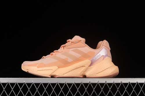 【280】[GY0129]-[X9000L4 SHOES HALO BLUSH/WONDER WHITE/ACID ORANGE]-[WOMAN:36-40]