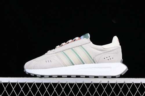 【280】[IG3400]-[ADIDAS RETROPY E5 WHITE/GREY/GREEN]-[WOMAN:36-39]-[MAN:40-45]