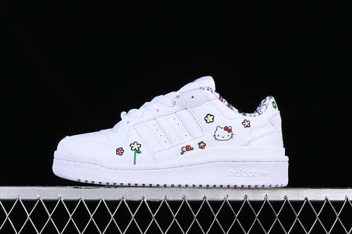 【250】[IG0301]-[FORUM 84 LOW WHITE/RED/GREEN]-[WOMAN:36-40]