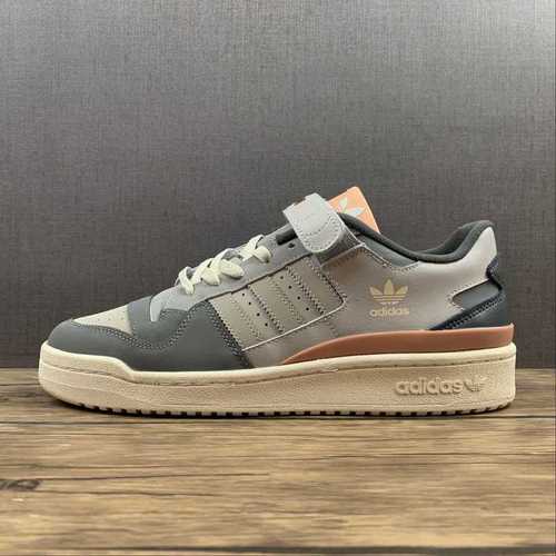 【280】[GX4576]-[FORUM 84 LOW LIGHT GREY/DARK GREY/NAVY BLUE-BEIGE]-[WOMAN:36-39]-[MAN:40-45]