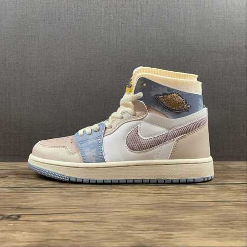【380】[DQ5092-651]-[AIR JORDAN 1 ZOOM AIR COMFORT HIGH PINK OXFORD/PLUM FOG/SUMMIT WHITE]