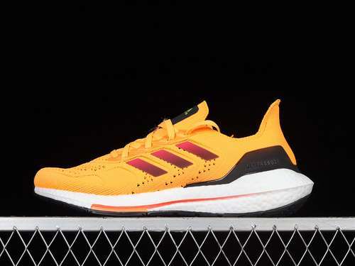 【320】[GX8038]-[ULTRABOOST 22 HEAT.RDY SHOES CORE BLACK/ORANGE/CRYSTAL WHITE]-[MAN:39-46]