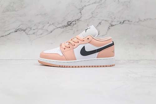 【320】[553560-800]-[AIR JORDAN 1 LOW GS LIGHT ARCTIC PINK/WHITE/BLACK]-[WOMAN:35.5-40]