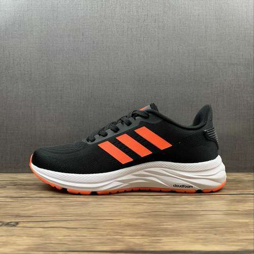 【250】[FV8788]-[DURAMO SL SHOES CORE BLACK/CLOUD WHITE/ORANGE]-[MAN:39-45]