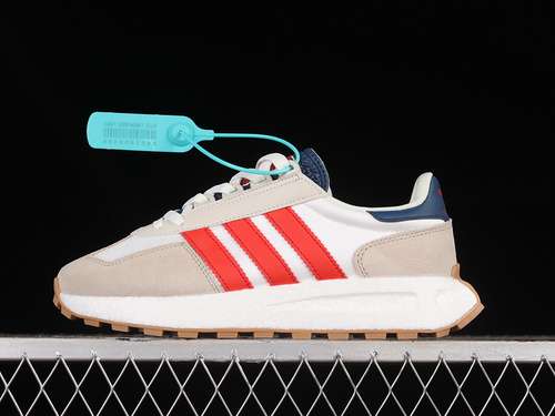 【280】[GW6776]-[RETROPY E5 OFF WHITE/VIVID RED/ALUMINIUM]-[WOMAN:36-39]-[MAN:40-45]