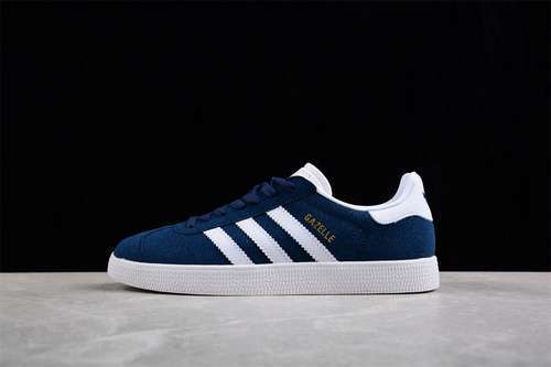 【250】[BB5478]-[GAZELLE SHOES COLLEGIATE NAVY/WHITE/GOLD METALLIC]-[MAN:39-45]