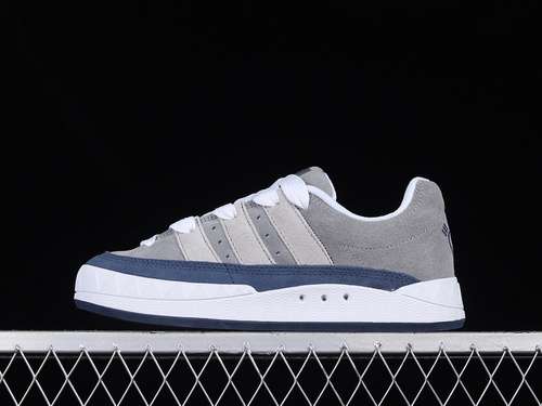 【280】[HP9915]-[HUMAN MADE X ADIMATIC SHOES GREY THREE/CLEAR ONIX/TECH INDIGO]-[UNSIEX:36-45]
