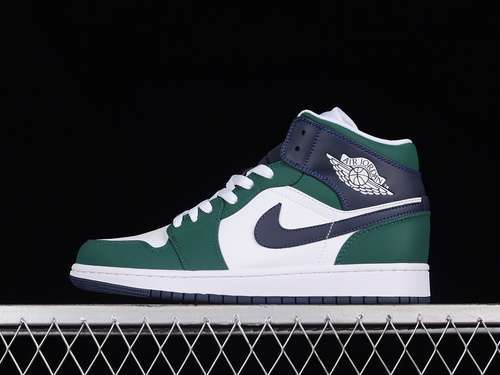 【320】[DZ5326-300]-[AIR JORDAN 1 MID SE NOBLE GREEN/MIDNIGHT NAVY-WHITE]-[WOMAN:36-39]-[MAN:40-46]