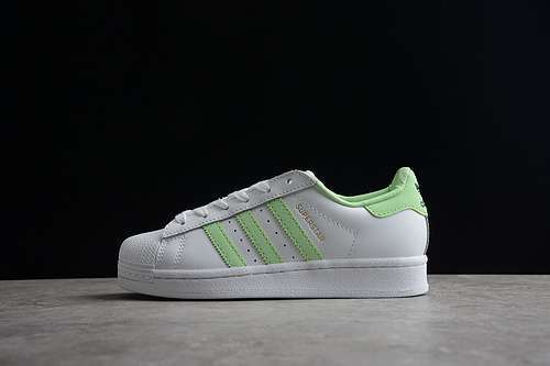 【260】[GY5986]-[SUPERSTAR SHOES CLOUD WHITE/MAGIC LIME/CLOUD WHITE]-[WOMAN:35-40]