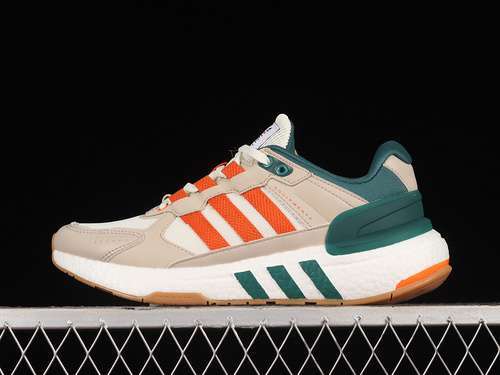 【280】[ID4163]-[EQUIPMENT+ MARATHON RUNNING SHOES GREY/ORANGE/GREEN]-[MAN:39-45]
