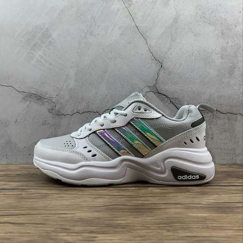 【270】[FY8632]-[STRUTTER SHOES LIGHT GREY/CLOUD WHITE/SILVER]-[WOMAN:36-39]