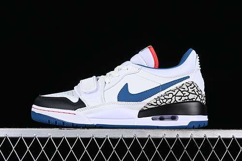 【320】[FV8117-141]-[AIR JORDAN LEGACY AJ312 LOW WHITE/BLACK/GREY/BLUE]-[WOMAN:36-39]-[MAN:40-46]