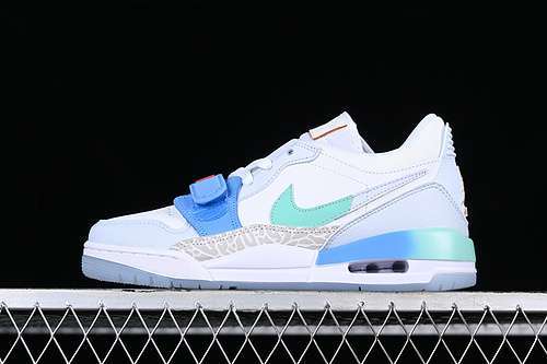 【320】[FN8896-131]-[AIR JORDAN LEGACY AJ312 LOW WHITE/BLUE/GREY]-[WOMAN:36-39]-[MAN:40-46]