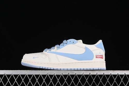 【360】[BB6588-105]-[TRAVIS SCOTT X FRAGMENT DESIGN X AIR JORDAN 1 LOW OG SP OFF WHITE/BLUE]-[36-45]