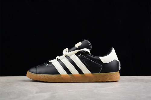 【230】[ID3517]-[GAZELLE INDOOR TRAINERS WHITE/BLACK/BROWN]-[WOMAN:36-39]-[MAN:40-45]