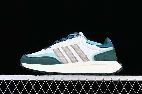 【260】[IF0421]-[ADIDAS RETROPY E5 WHITE/GREY/BLUE/GREEN]-[MAN:39-45]