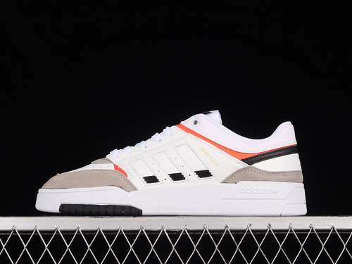 【300】[EE5220]-[ｄｒｏｐ STEP XL LOW SHOES CLOUD WHITE/BEIGE/CORE BLACK]-[WOMAN:36-39]-[MAN:40-45]