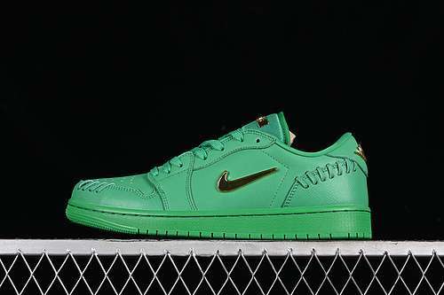 【260】[FN5032-300]-[AIR JORDAN 1 LOW METHOD OF MAKE LUCKY GREEN/METALLIC GOLD]-[UNISEX:36-46]