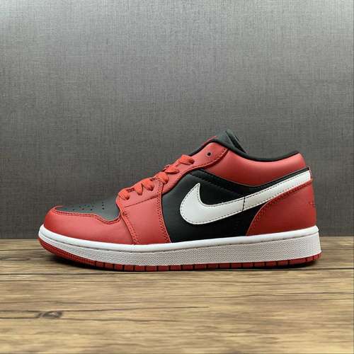 【280】[553560-061]-[AIR JORDAN 1 LOW GS BLACK/WHITE/VERY BERRY]-[WOMAN:36-39]-[MAN:40-46]