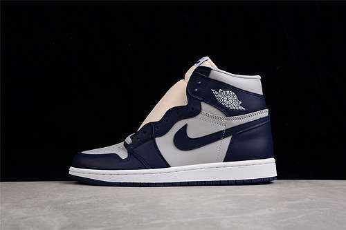 【380】[BQ4422-400]-[AIR JORDAN 1 RETRO HIGH 85 GEORGETOWN COLLEGE NAVY/SUMMIT WHITE/TECH GREY]