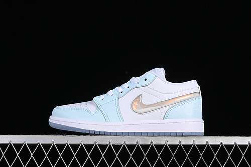 【260】[HJ3481-491]-[AIR JORDAN 1 LOW GLACIER BLUE/MULTI-COLOR/WHITE/GLACIER BLUE/WHITE/SUPER VIOLET]