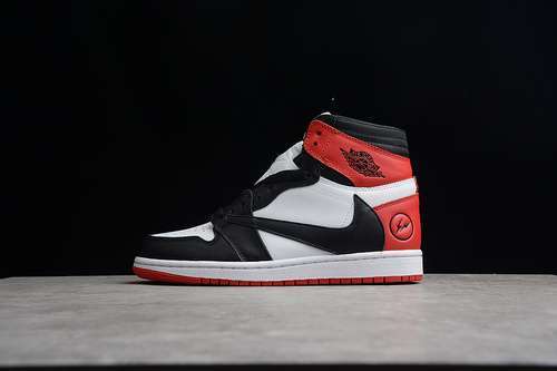 【400】[DH3227-600]-[FRAGMENT DESIGN X TRAVIS SCOTT X AIR JORDAN 1 RETRO HIGH OG SP UNIVERSITY RED]