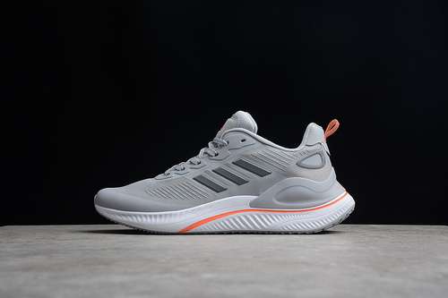 【280】[GV7927]-[ALPHAMAGMA SHOES WOLF GREY/CLOUD WHITE/ORANGE]-[WOMAN:36-39]-[MAN:40-45]