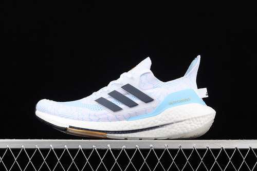 【320】[GZ7120]-[ULTRABOOST 21 SHOES CLOUD WHITE/NIGHT INDIGO/CLEAR BLUE]-[WOMAN:36-39]-[MAN:40-45]
