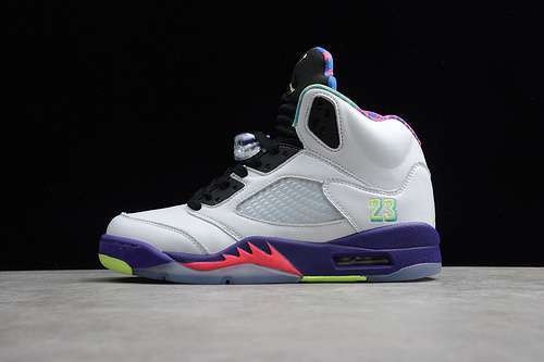 【400】[DB3335-100]-[GZ AIR JORDAN 5 RETRO ALTERNATE BEL-AIR WHITE/BLACK/PURPLE]-[MAN:40-45]