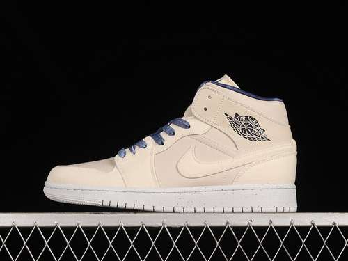 【320】[DM9126-104]-[AIR JORDAN 1 MID SE SANDDRIFT SUMMIT WHITE/MIDNIGHT NAVY]-[UNSIEX:36-46]