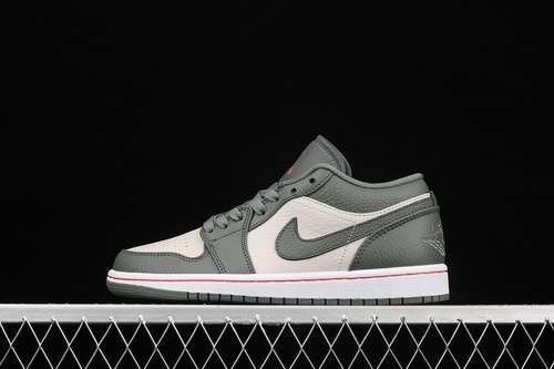 【300】[553558-121]-[AIR JORDAN 1 LOW MILITARY GREEN/WHITE/BLACK]-[WOMAN:36-39]-[MAN:40-47.5]