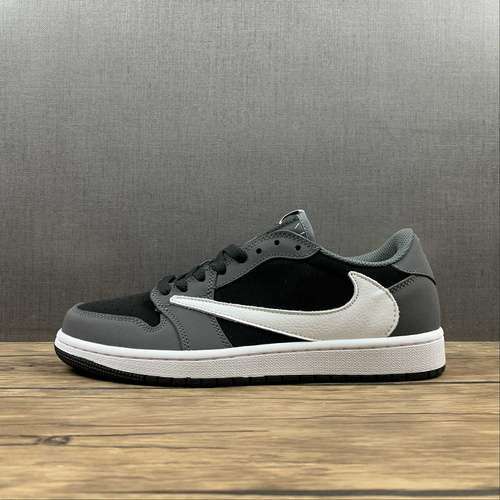 【300】[CQ4277-002]-[TRAVIS SCOTT X AIR JORDAN 1 RETRO LOW DARK GREY/BROWN/WHITE]-[MAN:40-45]