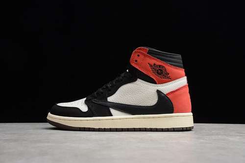 [CD4487-103]-[TRAVIS SCOTT AIR JORDAN 1 HIGH OG TS SP SAIL/BLACK-RED]-[UNISEX:36-45]