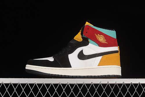 【360】[CT0978-016]-[AIR JORDAN 1 HIGH ZOOM COMFORT WHITE/BLACK/YELLOW]-[WOMAN:36-39]-[MAN:40-45]