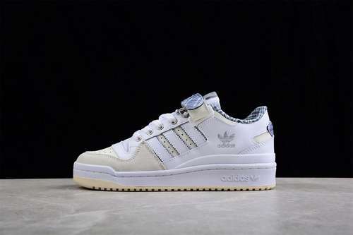 【280】[FZ5627]-[FORUM 84 LOW SHOES CLOUD WHITE/OFF WHITE/BLUE]-[WOMAN:36-39]-[MAN:40-45]