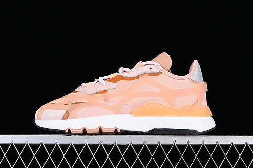 【280】[ID5105]-[ADIDAS IVP NITE JOGGER BOOST WHITE/YELLOW/ORANGE]-[WOMAN:36-39]-[MAN:40-45]