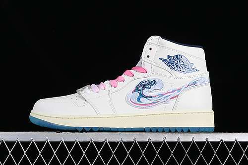 【400】[FV3565-100]-[AIR JORDAN 1 HIGH GOLF PEBBLE BEACH WHITE/GREY/BLUE/PINK]-[UNISEX:36-47.5]