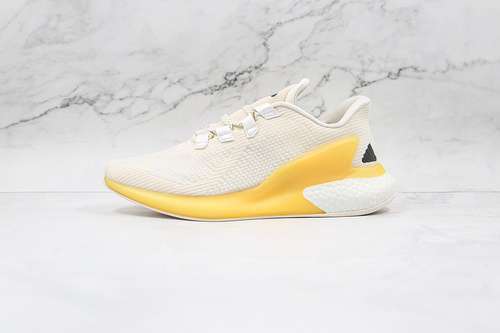【260】[FW8316]-[LAVA BOOST SHOES CLOUD WHITE/CLOUD WHITE/YELLOW]-[WOMAN:36-39]-[MAN:40-45]