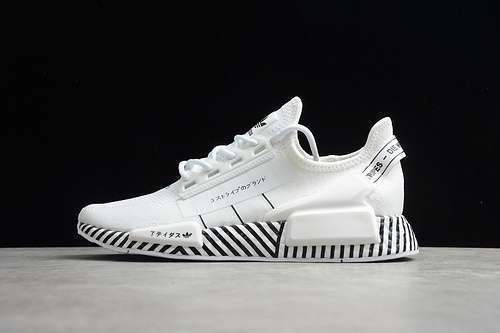 【300】[FY2105]-[NMD R1 V2 DAZZLE CAMO CLOUD WHITE/CORE BLACK]-[WOMAN:36-39]-[MAN:40-45]