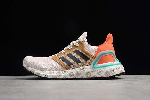 【340】[FX8888]-[ULTRABOOST 20 SHOES FLAX BROWN/ORANGE/BLACK-WHITE]-[MAN:39-45]
