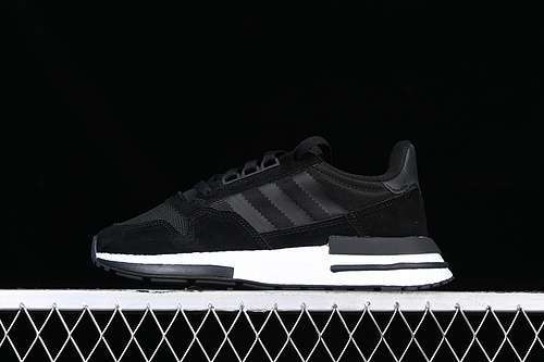 【270】[B42227]-[ADIDAS ZX500 RM BOOST WHITE/BLACK]-[WOMAN:36-39]-[MAN:40-45]